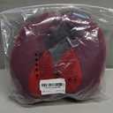 INFANZIA Kids Chin Supporting Travel Neck Pillow, Helps Support Head and Neck, Comfortably Designed for Head, Neck, and Chin Support - Gifts for Toddler/Child/Kids, Red