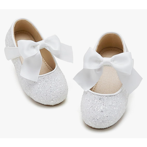 Otter MOMO Toddler/Little Girls Mary Jane Ballerina Flats Shoes Slip-on School Party Dress Shoes, 7M 15.2cm