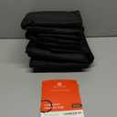 Helteko Car Seat Protector  2 Pack Car Seat Cover for Child Carseat with Thickest Padding, 600D Oxford, Waterproof & Durable Fabric, NonSlip Back, 2 Mesh Storage Pockets, Black