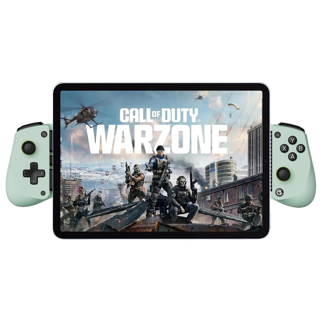 GameSir X5 Lite Mobile Gaming Controller for Android, iPhone 15/iPhone 16 Series, iPad Mini 7(USB-C), Type-C Phone Controller with Hall Effect Sticks, Turbo Function for Call Of Duty, Genshin Impact, Minecraft, Plug and Play Gamepad(Wasabi)