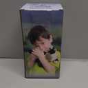 Hopearl Adorable Plush Cow Toy Floppy Dairy Cattle Soft Stuffed Animal Cute Birthday Gifts for Boys Girls Kids Toddlers, 9'' (Black and White)