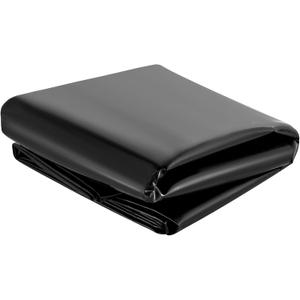 VEVOR Pond Liner 15 x 20 ft, 20 Mil Thickness, Pliable & Durable LLDPE Material, Easy Cutting Underlayment for Fish or Koi, Waterfall, Fountains, Water Gardens, Black