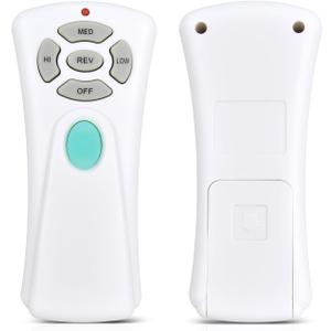 Replacement for CH07080T UC7080TUp/Dn Light and Reverse Ceiling Fan Remote Control,White