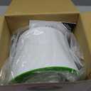 Catit LED Flower Fountain with Triple Action Filter, Cat Drinking Water Fountain, 3 L (9.0 x 8.3 x 7.7 Inches, Green)