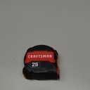 CRAFTSMAN 25-Ft Tape Measure with Fraction Marketing, Retractable, Manual-Locking Blade (CMHT37443S)