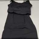 Women Summer Bodycon Dress for Women Sleeveless Casual Party Tummy Control Shapewear Slip Dress Midi Body Shaper (X-Large, Black)