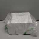 Hfppkn 3 Pcs Hollow Bottom Acrylic Cube Display Box, Plastic Riser Stand for Cupcake Dessert Collectible Buffet Layout