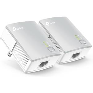 TP-Link AV600 Powerline Ethernet Adapter Kit - Gigabit Port, Plug Pair &Play, Power Saving, Nano Sized Powerline Network Adapter (TL-PA4010 KIT)