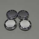 RTrhinotuning 4PCS 67mm Wheel Center Caps Compatible with SSR Wheel Rims, OD:2.64"(67 mm) ID: 2.44"(62 mm) Chrome Hub Caps