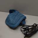 Sunbeam XL Renue Contoured Heating Pad, 25" x 25", For Neck & Shoulder Pain Relief with Auto Shut Off, Moist Heating Option, Machine-Washable, Gifts For Mom & Wife, Lakeshore Blue (25x25 Inch (Pack of 1))