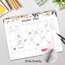 2 x Gannyfer 2026 Wall Calendar, 18-Month Calendar 2026-2027, Use from Jan 2026 to Jun 2027, Large Wall Calendar 2026, 14" x 11", Wall Planner for Your Family, School or Office (3 Stickers Included)