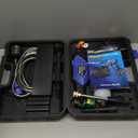 Ontel Turbo Jet HydroX5 Pro Portable Cordless Pressure Washer (21V 3000mAh Battery), 6-in-1 Nozzle, Dual Water Source, 16ft Detachable Hose