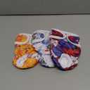 Pet Soft Female Dog Diapers, 3 Pack Washable Dog Diapers Female for Dog in Heat, Reusable Dog Period Panties, Puppy Diapers Female (Blossom, S) (Small:10''-14'')