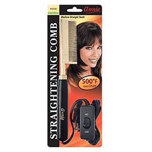 Hot and Hotter Electrical Straightening Hot Comb Medium Straight Teeth