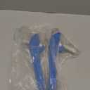 SEUNMUK 2 PCS 9-1/2 Inch Hex Offset Wrench, Offset Pipe Wrench Steel End Pipe Wrench Adjustable Plumbing Wrench Tools with Blue Handle