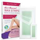 60 PCS Wax Strips for Hair Removal: 40 Body & 20 Facial Hair Removal for Women