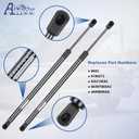 6602 Rear Window Glass Shocks Struts Lift Supports Gas Springs Compatible with 2007-2010 Jeep Wrangler Jk, Replacement SG214054, Pack of 2 PCS