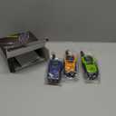 Walkie Talkies Long Range for Adults Rechargeable with Earpiece NOAA Weather Alert, Multi-purpose 2 Way Radio 3 Pack for Team Work Senior Care Kid Adventure Family Camping Hiking Skiing Cruise (Blue Green Orange)