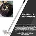 Sunluway 5085 Hub Oil Seal Remover Hub Oil Seal Puller Removes Hub Seals on Trailer and Truck Axles