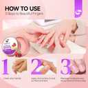 2 x Gelike EC Cuticle Remover Moisturizing Balm: Nail Cream Deep Nourishment for Dry Damaged Cuticles  Long Lasting Hydration  Strengthener and Growth Treatment  Nail Care for Home DIY, 20g