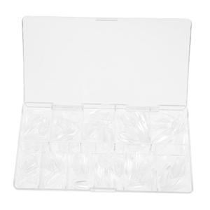 Get Pcs of Adhesive False Nails Almond Shape Nail Tips Natural Look Space-saving
