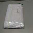 Surmente White Rectangle Tablecloth 90 x 132-inch Rectangular Polyester Table Cloth for Weddings, Banquets, or Restaurants