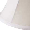 Wellmet Chandelier Shades, ONLY FOR CANDELABRA BULBS, Clip-on Fitter Lamp Shades, 3" X 6" X 5", 6 pcs Set