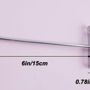 18 pcs Wall Mounted Hook Heavy Duty Metal Single Hooks Home Storage Organizer Hanger Stainless Steel Hook Garage Hooks Tool for Garage Shop Retail Office Kitchen Store Display (6in/15cm)