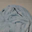 Big Huge Giant Bean Bag Chair for Adults, (No Filler) Bean Bag Chairs in Multiple Sizes and Colors Giant Foam-Filling Required- Machine Washable Covers, Double Stitched Seams (Sky Blue,5FT)