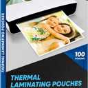 Laminating Sheets, 100 Pack Laminating Pouches Holds 11 x 17 Inch Sheets, 3 Mil Laminate Sheets 11.5 x 17.5 Inch for Laminator, Clear A3 Thermal Laminating Pouches with Round Corner