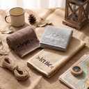 SmoothNovelty 3 Pcs Let the Adventure Begin Hand Towels, 100% Cotton