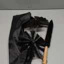 30Feet Chimney Sweep Kit,8 in Brush Head,Dryer Vent Cleaner Kit, Chimney Sweep&Chimney Cleaning Kit, Rotary Chimney Cleaning System for Flue/Fireplace/Sewage Pipe/Hood with 23 Nylon Flexible Rods (Large)