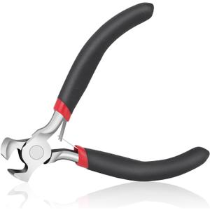 Jewelry Pliers, End Cutting Pliers End Nippers for Zipper Install Stops Repair