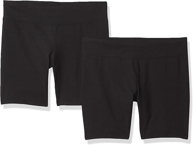 Jockey Women's Active 2-Pack 7'' Bike Shorts  M