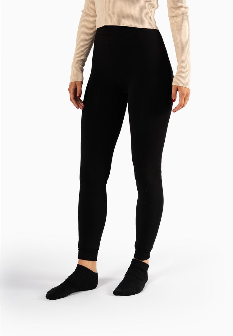Leggings Warm  Women Black L-XL