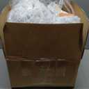 Best Friends by Sheri The Original Calming Donut Dog Bed for Medium Dogs up to 45 lbs, Shag Faux Fur, Frost Gray, Medium, 30" x 30"