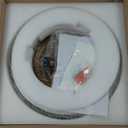 Lamomo Semi Flush Mount Ceiling Light, Upgraded Larger Green Hallway Light Fixture, 3Bulb Globe Glass Close to Ceiling Scone, Indoor Hanging Light for Bedroom Kitchen Porch Hallway, Bulbs Not Included