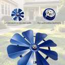 31 inch Big Size Metal Bicycle Wind Spinners