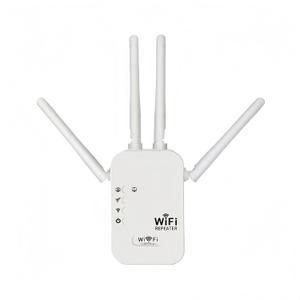 1200Mbps WiFi Extender Signal Booster,WiFi Extender Dual Band for HomeNew Gen 6X Faster Internet Booster Extender, WiFi Repeater Coverage up to 10K sq.ft and 65 Devices (White)