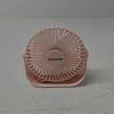 Gaiatop USB Desk Fan, 3 Speeds Strong Airflow, 5.5 Inch Portable 90 Rotate Quiet Cooling, Small Personal Table Fans for Bedroom Home Office Travel Pink