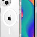 ESR for iPhone 14 Plus Case, Compatible with MagSafe, Shockproof Military-Grade Protection, Scratch-Resistant Back, Magnetic Phone Case for iPhone 14 Plus, Classic Hybrid Case, Clear