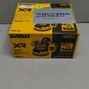 DEWALT 20V MAX Orbital Sander Cordless, 5-Inch Sander Tool, 2.Ah, 8,000-12,000 OPM, Variable Speed Dial, Storage Bag, Battery and Charger Included (DCW210D1)