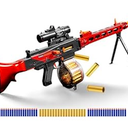 Toy Blaster Automatic Shell Ejecting Sniper Rifle with Soft Bullets, Auto & Manual Modes for Teens, 18+ (Manual M4)