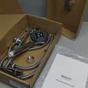 Wide Rain Shower Head With 5 Modes Handheld Showerheads, High Pressure Showerhead Combo with Extension Arm for Bathroom Accessories, Adjustable Shower Head with Anti-Clog Nozzles (Chrome)