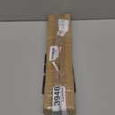 Black Curtain Rods 2 Pack, 5/8 Inch Small Curtain Rods for Windows 30 to 45 Inch Stainless Steel with Brackets Easy to Install for Bedroom Living room Bathroom Kitchen