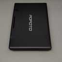 POFOTO 15.7" Portable DVD Player with 14.1" HD Swivel Screen, 6-Hour Rechargeable Battery, Dual Speakers, USB/SD/TV Sync, Supports Multiple Disc Formats, Black [Not Support Blu-Ray]