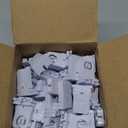 100 Pack Non Shunted LED Tombstones T8 T10 T12 Lamp Holder, Bulb Holder Non Shunted Tombstones T8 LED Tube Replacement Light Socket for Ballasts Replacements Kit