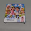 Video Walkie Talkies for Kids 2 Pack  Rechargeable Kids Walkie Talkies Intercom Toys for Age 3-12 Year Old Boys Girls, HD Camera & Voice Changer, 2'' Screen, Outdoor Play Camping Hiking Family Games (Blue+Pink)