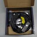 Endoscope Camera with Light,1920P HD Borescope Tools with 8 Adjustable LED Lights, Endoscope with Semi-Rigid Snake Camera, IP67 Waterproof Inspection Borescope for iOS and Android-16.4ft Dual-Lens