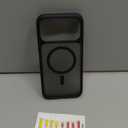 TORRAS Stronger Magnetic & Shockproof for iPhone 17 Pro Max Case, Fit for MagSafe, Military Grade Drop Protection, Camera Control, DIY Button, Slim for iPhone 17 Pro Max Case Translucent Matte Black